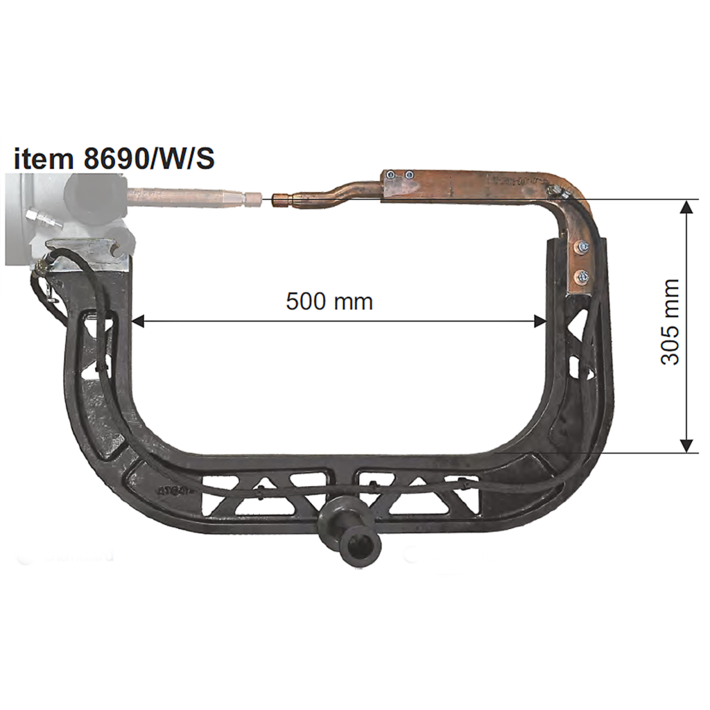 Tips N Tongs 6-Piece Close Quarter Welding Arms For Electric Spot Welders