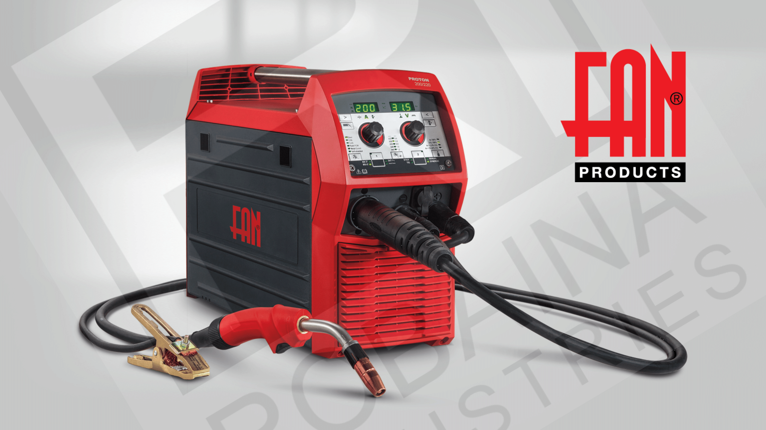 FAN FRONIUS 220 MIG WELDER | ROBAINA INDUSTRIES USA